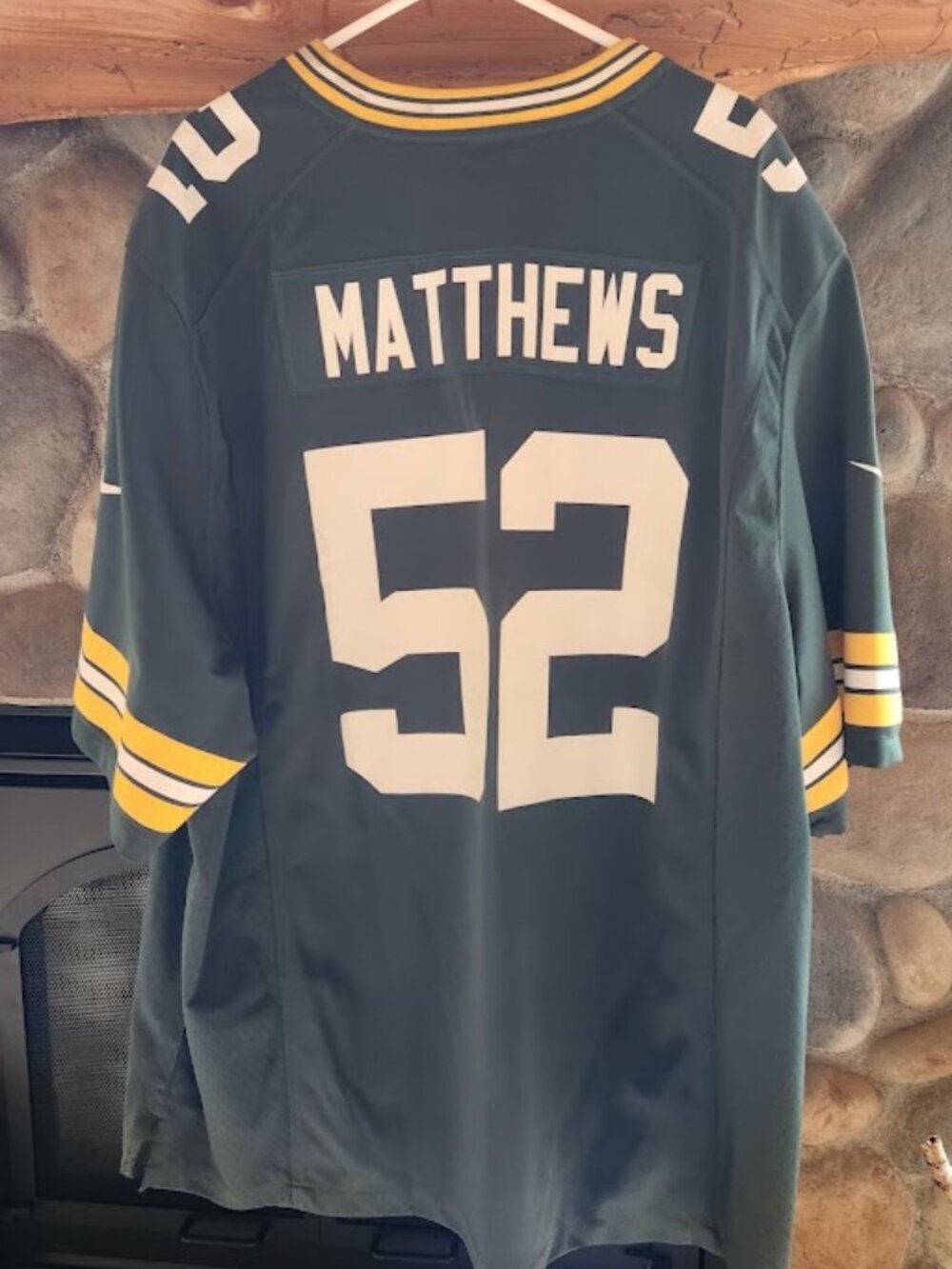 Green Bay Packers Clay Matthews #52 Jersey - Size 3XL - Excellent Condition!